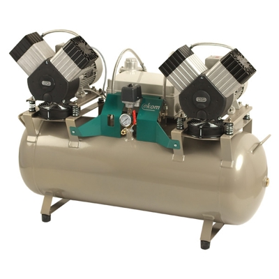 Ekom - DK50 2X2V/110 Oil Free Compressor
