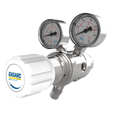 Spec Master Multi-stage Cylinder Regulator - Up To Grade 6.0 Gas Purity