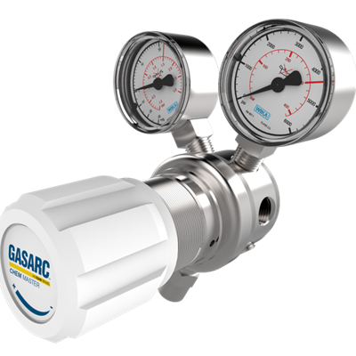 Chem Master Single-stage Cylinder Regulator - Up To Grade 6.0 Gas Purity